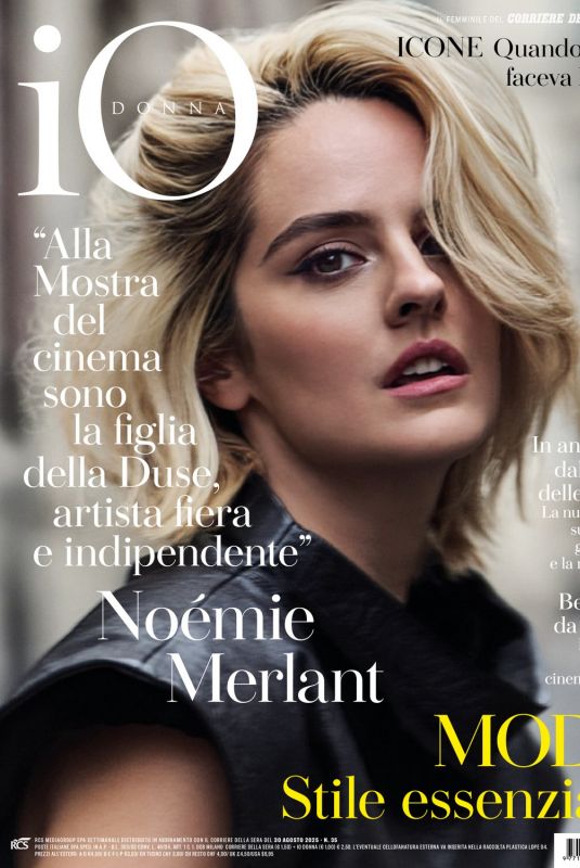 NOEMIE MERLANT in Io Donna del Corriere della Sera, August 2025