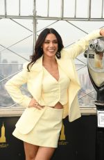 ODELYA HALEVI at Empire State Building to Celebrate Season 25 of Law & Order in New York 09/22/2025