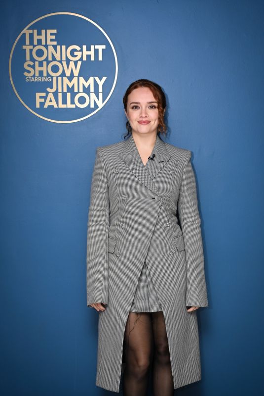 OLIVIA COOKE at Tonight Show Starring Jimmy Fallon 09/08/2025