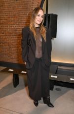 OLIVIA WILDE at Michael Kors Fashion Show in New York 09/11/2025