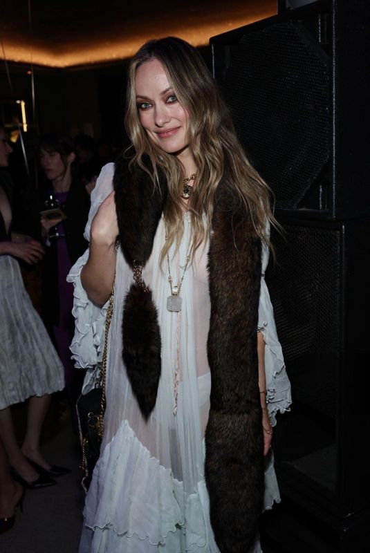 OLIVIA WILDE at W Magazine & Bloomingdale’s Host New York Fashion Week Celebration 09/11/2025