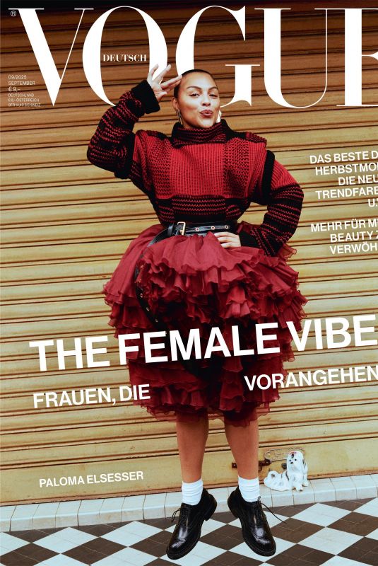 PALOMA ELSESSER for Vogue Germany, September 2025