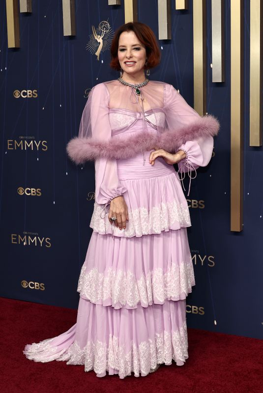 PARKER POSEY at 77th Primetime Emmy Awards in Los Angeles 09/14/2025