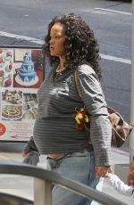 Pregnant RIHANNA and A$AP Rocky Out in Studio City 09/02/2025