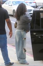 Pregnant RIHANNA and A$AP Rocky Out in Studio City 09/02/2025
