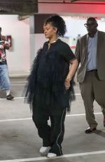 Pregnant RIHANNA Arrives at International Silks & Woolens Store in Los Angeles 09/09/2025