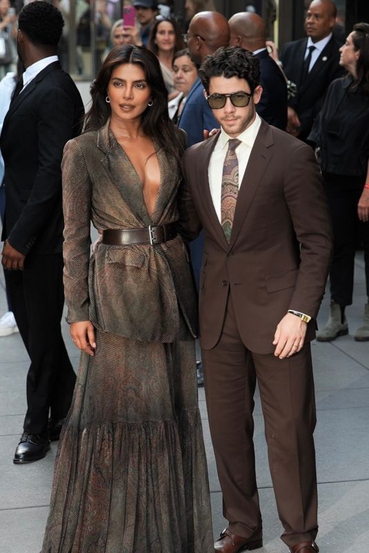 PRIYANKA CHOPRA and Nick Arrives at a Ralph Lauren Event in New York City 09/10/2025