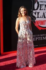 RACHAEL LEIGH COOK at L.A. English Dub Premiere of Demon Slayer: Kimetsu No Yaiba Infinity Castle in Hollywood 09/09/2025