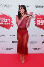 RACHEL ZEGLER at The Stage Debut Awards in London 09/28/2025