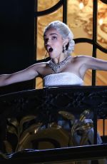 RACHEL ZEGLER Performs at Final Week Eva Peron in Evita at London Palladium 09/02/2025