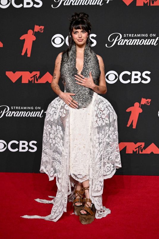 REBECCA BLACK at 2025 MTV Video Music Awards at UBS Arena in Elmont 09/07/2025