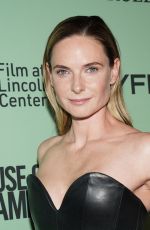 REBECCA FERGUSON at A House of Dynamite Premiere at 63rd New York Film Festival 09/28/2025
