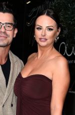 RHIAN SUGDEN at Cure Usher Ball at Manchester