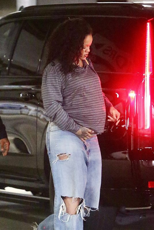 RIHANNA Arrives for an Appointment in Los Angeles 09/02/2025