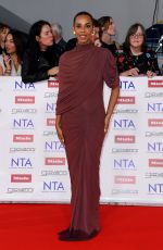 ROCHELLE HUMES at National Television Awards 2025 at O2 Arena in London 09/10/2025