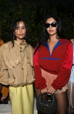 ROSE at Saint Laurent Show at Paris Fashion Week 09/29/2025