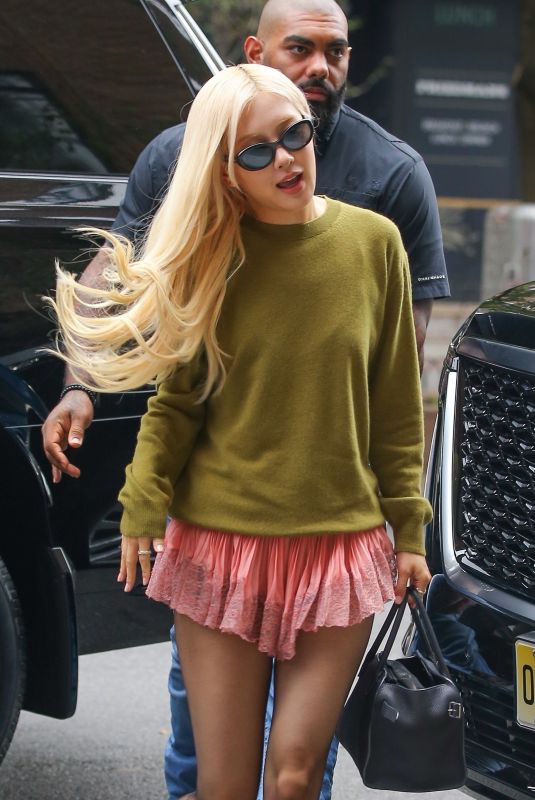 ROSE Out at Busy Day in New York 09/24/2025