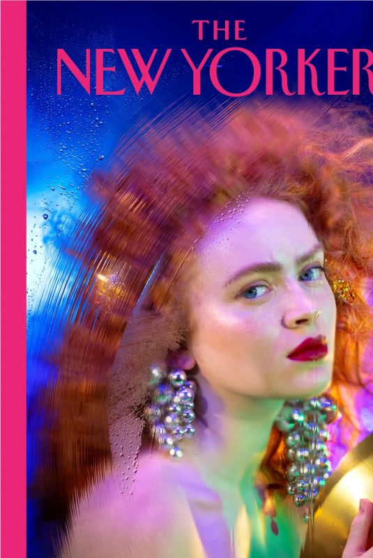 SADIE SINK on the Cover of The New Yorker Magazine, September 2025