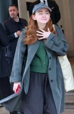 SADIE SINK Out and About in Milan 09/26/2025