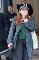 SADIE SINK Out and About in Milan 09/26/2025