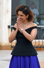 SANYA MALHOTRA at Sunny Sanskari Ki Tulsi Kumari Photocall in Mumbai 09/29/2025