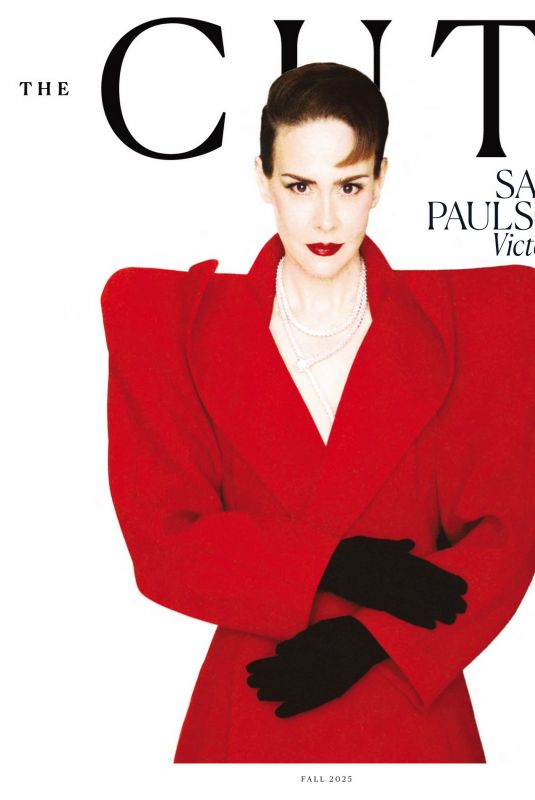 SARAH PAULSON in New York Magazine - A Special Issue, The Cut 2025