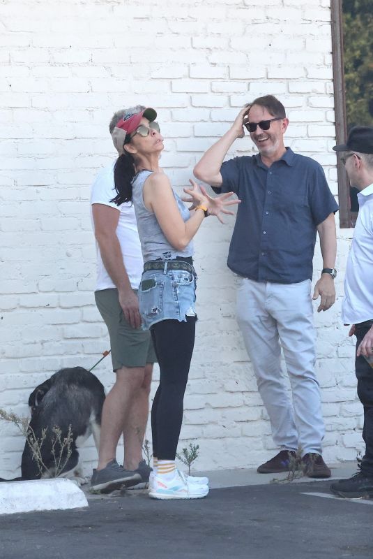 SARAH SILVERMAN and Her Boyfriend Meet Friends in Los Angeles 09/05/2025