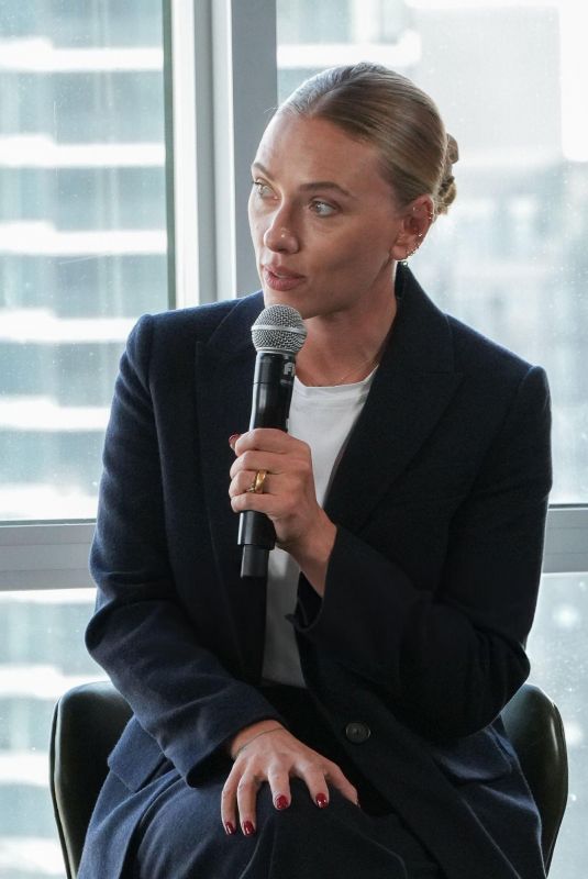 SCARLETT JOHANSSON at Deadline & DGA TIFF Panel & Reception at 2025 Toronto International Film Festival 09/05/2025