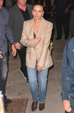 SCARLETT JOHANSSON Leaves Q&A at 92Y in New York City 09/25/2025