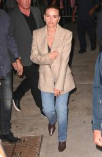 SCARLETT JOHANSSON Leaves Q&A at 92Y in New York City 09/25/2025