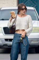SCOUT WILLIS Leaves Oaks Gourmet in Los Angeles 09/25/2025