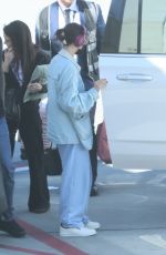 SELENA GOMEZ Arrives at LAX Aiport in Los Angeles 09/07/2025