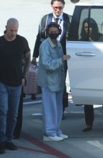 SELENA GOMEZ Arrives at LAX Aiport in Los Angeles 09/07/2025