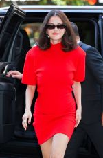 SELENA GOMEZ Out and About in Tribeca in New York City 09/08/2025