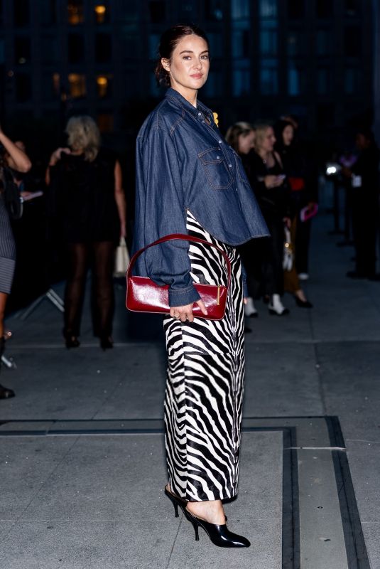 SHAILENE WOODLEY at Khaite Fashion Show at New York Fashion Week 09/13/2025
