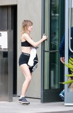 SUKI WATERHOUSE and Robert Pattinson Arrives at a Gym in Los Angeles 09/26/2025
