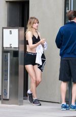 SUKI WATERHOUSE and Robert Pattinson Arrives at a Gym in Los Angeles 09/26/2025