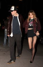 SUKI WATERHOUSE and Robert Pattinson Leaves Mert Alas