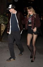 SUKI WATERHOUSE and Robert Pattinson Leaves Mert Alas