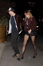 SUKI WATERHOUSE and Robert Pattinson Leaves Mert Alas