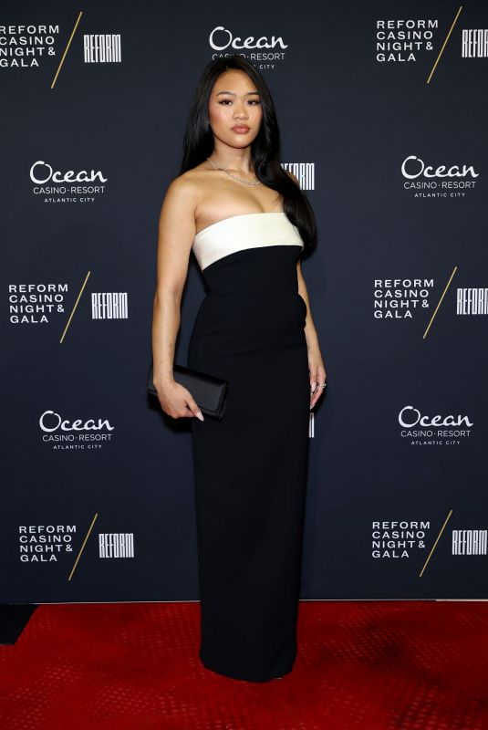 SUNISA LEE at Michael Rubin REFORM Alliance Casino Night Event in Atlantic City 09/13/2025