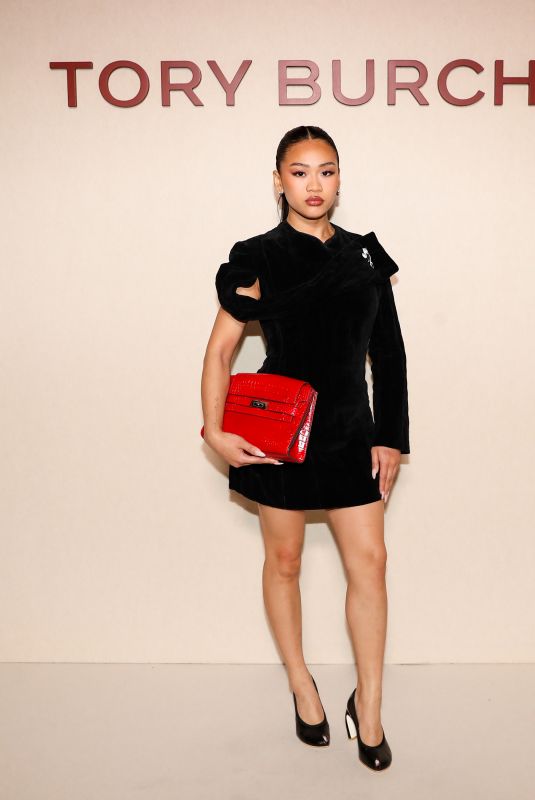 SUNISA LEE at Tory Burch Fashion Show New York Fashion Week 09/15/2025