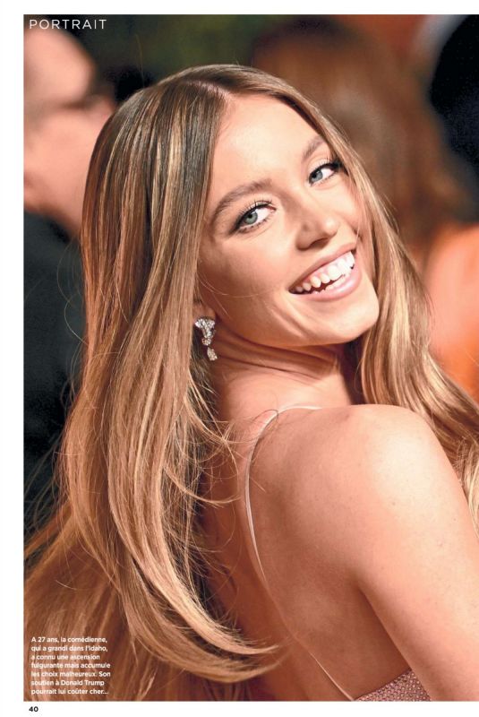 SYDNEY SWEENEY in Gala France, September 2025