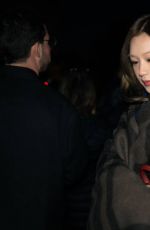 TANG WEI at Burberry Show at London Fashion Week at Hyde Park in London 09/22/2025