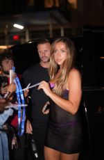 TATE MCRAE Arrives at a Hotel in New York 09/05/2025