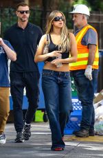 TATE MCRAE Out with Friends in New York 09/09/2025