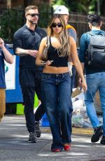 TATE MCRAE Out with Friends in New York 09/09/2025