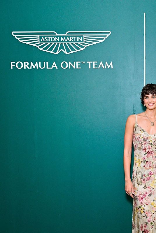 TAYLOR HILL at Glenfiddich x Aston Martin Formula One Event in New York City 09/24/2025