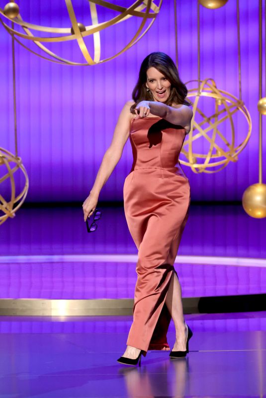 TINA FEY at 77th Primetime Emmy Awards in Los Angeles 09/14/2025