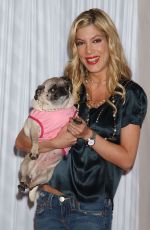 TORI SPELLING at Lint Roller Party in Los Angeles 04/28/2004